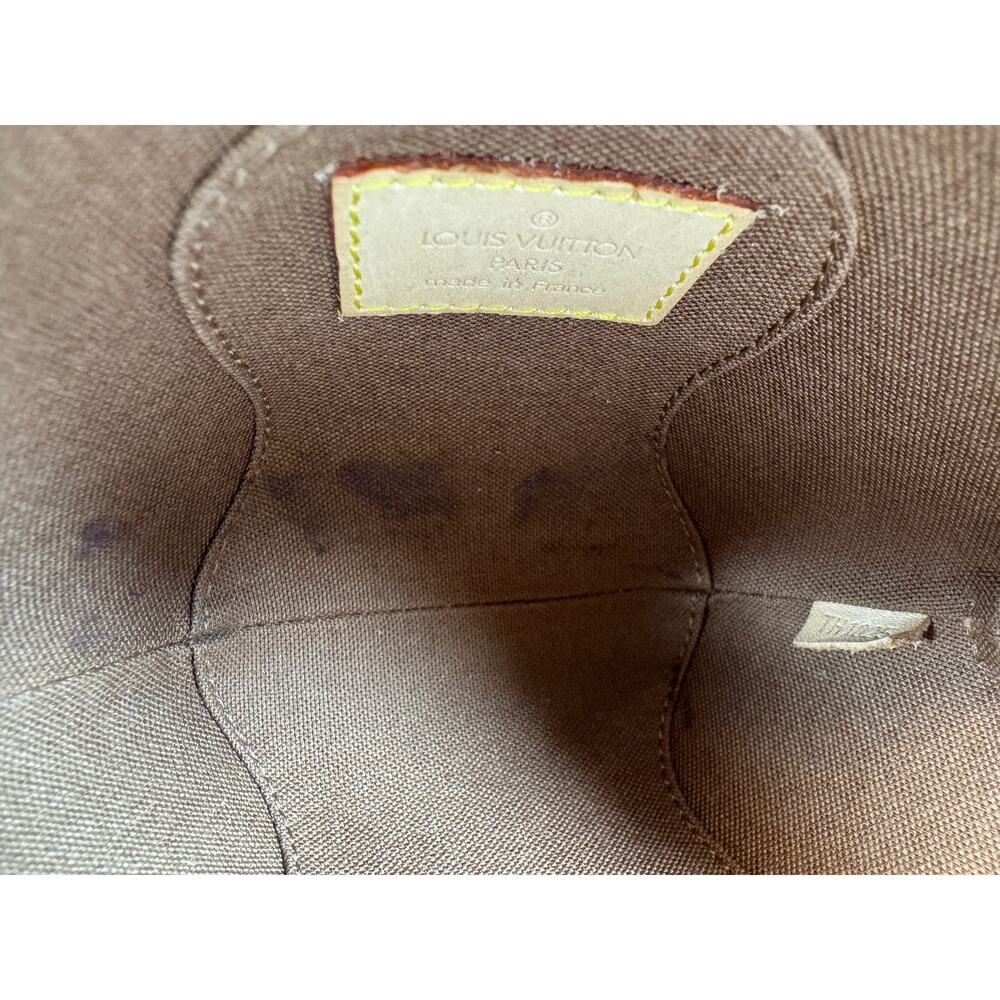 Louis Vuitton Mini Ellipse Vintage Bag Monogram canvas LV Wristlet Clutch Rare - Picture 6 of 16